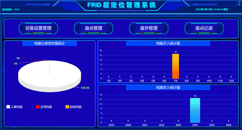 RFID層定位管理系統(tǒng)界面